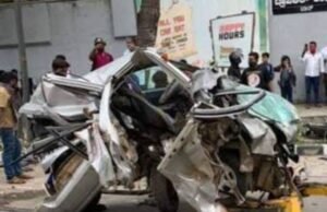 Road Accident : बेंगलुरु में भीषण सड़क हादसा: कैंटर, कार और बाइक की टक्कर में 7 की दर्दनाक मौत